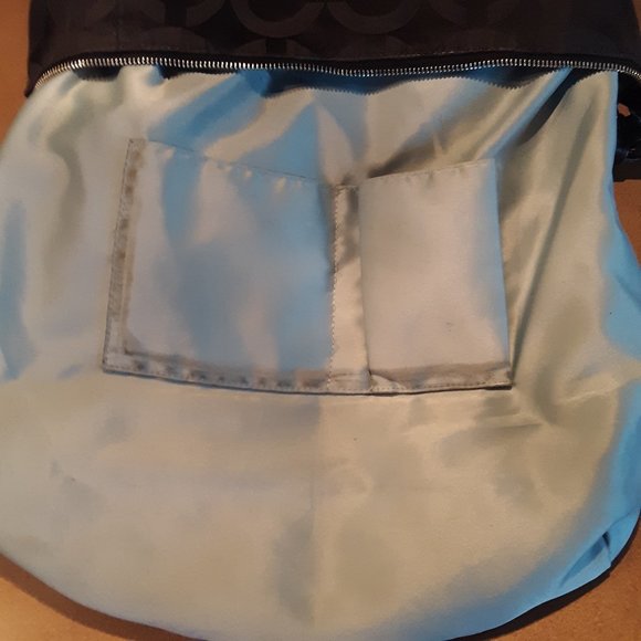 Coach Kristin Op Art Sateen Large Hobo bag - Picture 9 of 9